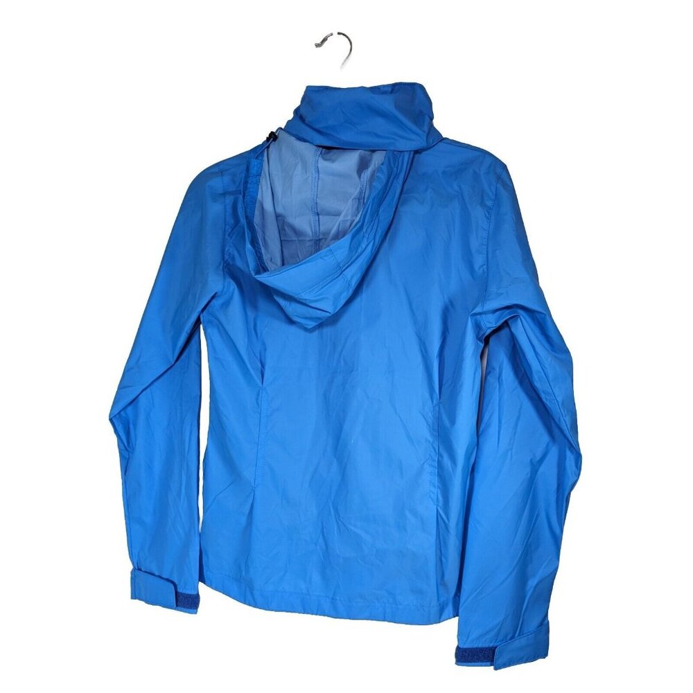 Columbia Switchback III Rain Jacket Womens XS Blue Packable Hooded Windbreaker - Picture 2 of 2